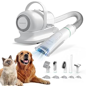 ペット用バリカン掃除機　neabot Amazon.com: neabot Neakasa P1 Pro Pet Grooming Kit & Vacuum